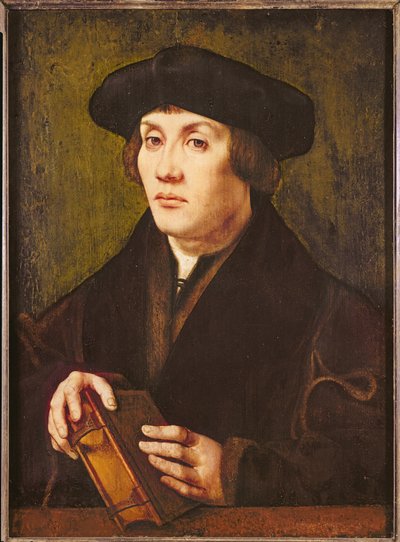 Portrait of a Scholar by Jan Gossaert